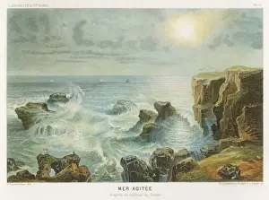 Agitated Sea on Coast