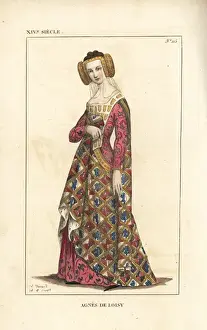 Agnes de Loisy, wife of Jean Chastelain de