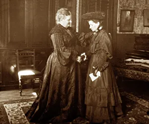Agnes Weston with sailors widow Royal Sailors Rest