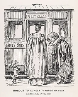 Cambridge Gallery: Agneta Ramsay / Punch 1887
