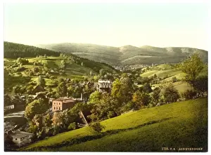 Agnetendorf, towards the Schneegruben, Riesengebirge, German