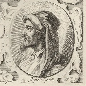 14th Century Prints: Agnolo Gaddi, Italian painter, c.1350-1396