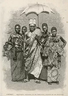 Dahomey Collection: Agoliagbo, King of Dahomey