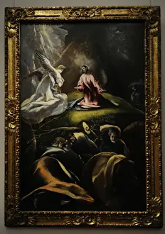 Agony Prints: The Agony in the Garden, c. 1610-1612, by El Greco