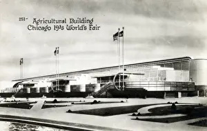 Styling Prints: Agricultural Building - Chicago 1933 Worlds Fair