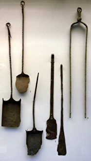 Images Dated 6th April 2008: Agricultural tools from Enkomi, Cyprus. 1200-1050 BC