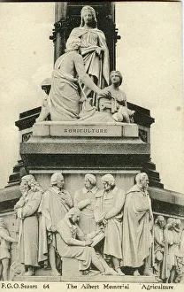 Agriculture, detail of the Albert Memorial, London
