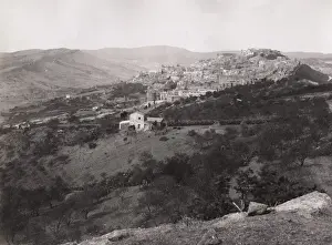 Agrigento, Girgenti, Sicily, Italy, panoramic view