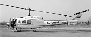 Images Dated 8th June 2021: Agusta-Bell 205A EC-BDE-R