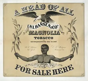 Ahead Prints: Ahead of all, N. L. Hansen & Co s. Magnolia Tobacco, unsurpas