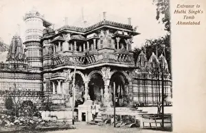 Singh Prints: Ahmedabad - Entrance to Huthi Singhs Tomb
