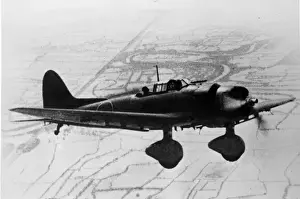 Ju87 Prints: Aichi D3A1 Val - carrier -going Japanese equivalent o