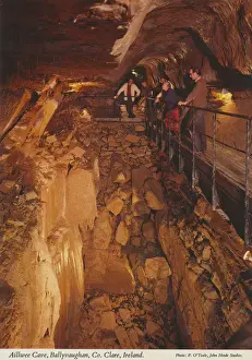 Aillwee Cave, Ballyvaughan, County Clare by P O Toole