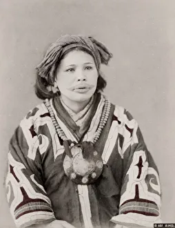 Ethnicity Prints: Ainu, Aino woman from the island of Hokkaido, Japan