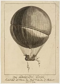 Images Dated 7th December 2011: Air balloon of Charles and Robert, Paris