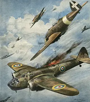 Blenheim Prints: Air Battle over Africa