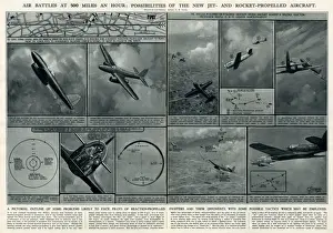 Velocity Prints: Air battles at 500 mph by G. H. Davis