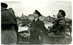 Air Chief Marshal Tedder and Admiral Ramsey, WW2