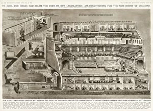 Feb19 Collection: Air conditioning for the House of Commons by G. H. Davis