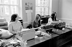 Hermes Gallery: Air crash investigation, clerical staff at work