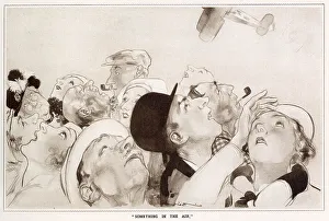 Blampied Prints: Something in the Air by Edmund Blampied
