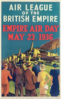 Images Dated 25th May 2012: Air League of the British Empire Poster