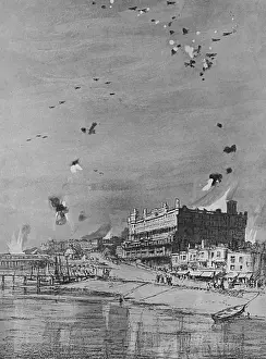 Air Raid over Southend, 1917, WW1