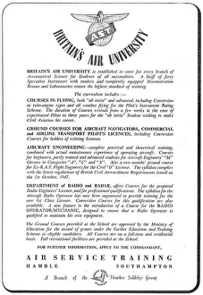 Air Service Training - Flying Training