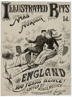 Careless Prints: Airborne Lovers 1890