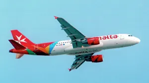 Airbus A320-214 9H-AEN (msn 2665), of Air Malta. Date: circa 2013