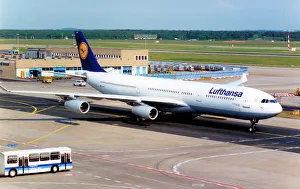Lufthansa Prints: Airbus A340-311 D-AIGF