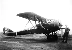 Airco Prints: Airco DH 5 single-seater biplane