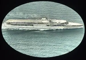 An aircraft carrier