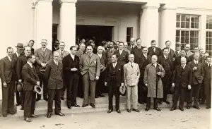 Firms Prints: An aircraft firms visit in front of the staff