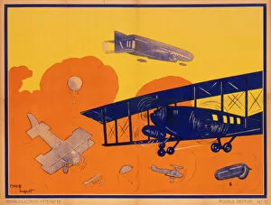 Bi Plane Collection: Aircraft poster