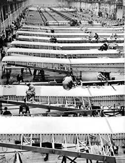 Images Dated 10th October 2004: Aircraft Production Line at Coventry; Second World War, 1939
