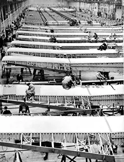 Aircraft Production Line at Coventry; Second World War, 1939
