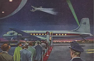 Airliners Gallery: Airport at Night