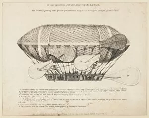 Images Dated 13th June 2012: Airship, the Eagle, on display in London