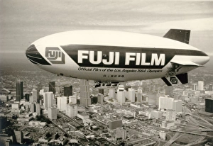 Airship Industries Skyship 500-04, G-SKSB, over Atlanta