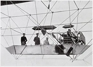 Airship Nulli Secundus Flying Over London 1907