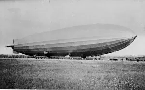 1921 Collection: Airship R38 built for the US Navy at Cardington