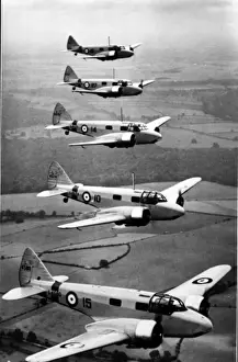 Airspeed Prints: Five Airspeed AS10 Oxford Is including L4574 and L4580
