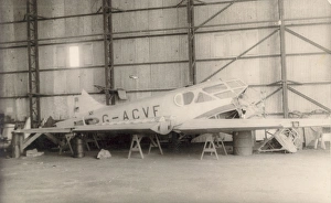 Airspeed Gallery: Airspeed AS5 Courier, G-ACVF, during rebuilding