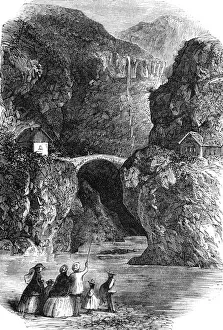 Bains Prints: Aix-les-Bains, France - Pont Saint-Matrin