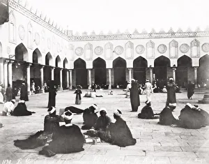 Al-Azhar mosgue Cairo Egypt, Muslim theologians, Imams