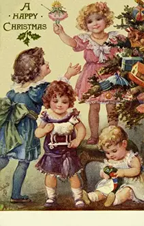 Leonora Prints: AL Bowley. C8437b Xmas
