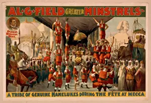 Minstrels Prints: Al. G. Field Greater Minstrels oldest, biggest, best