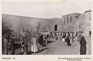 Eden Prints: Al-Qurnah - Iraq - Temptation Square - Garden of Eden