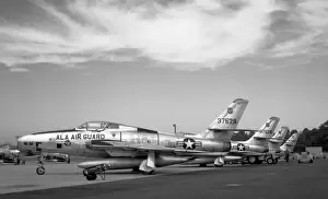 1961 Prints: Alabama Air National Guard - Republic RF-84F Thunderflash